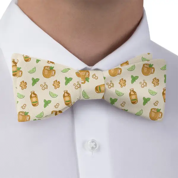 Moscow Mule Pattern Bow Tie