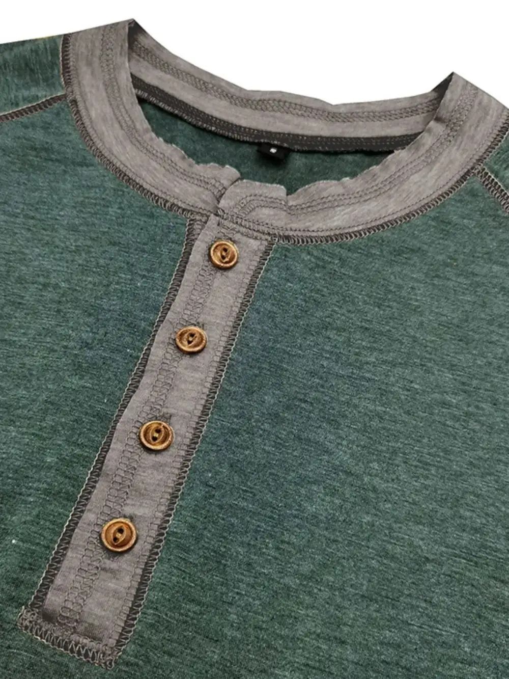 Utility Contrast Detail Collared Polo Shirt