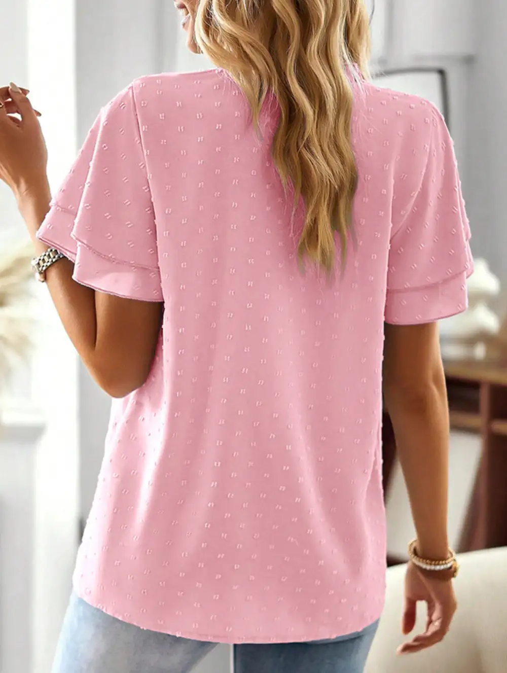 V Neck Pullover Shirt