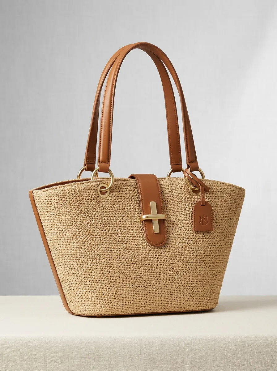 Modern Woven Women's Tote Bag