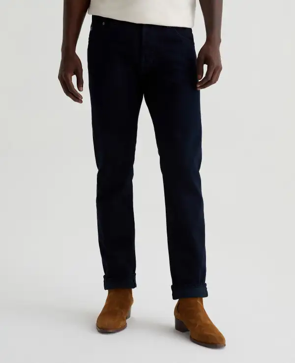 Men's Modern Slim Striped Jeans