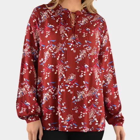 Women's Classic Artful Long Sleeve Shirt