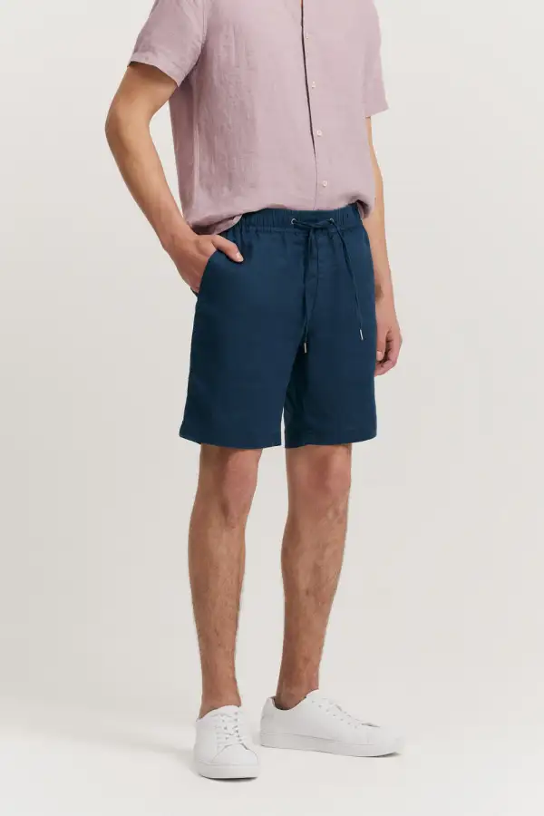 Men's Heritage Drawcord Linen Shorts