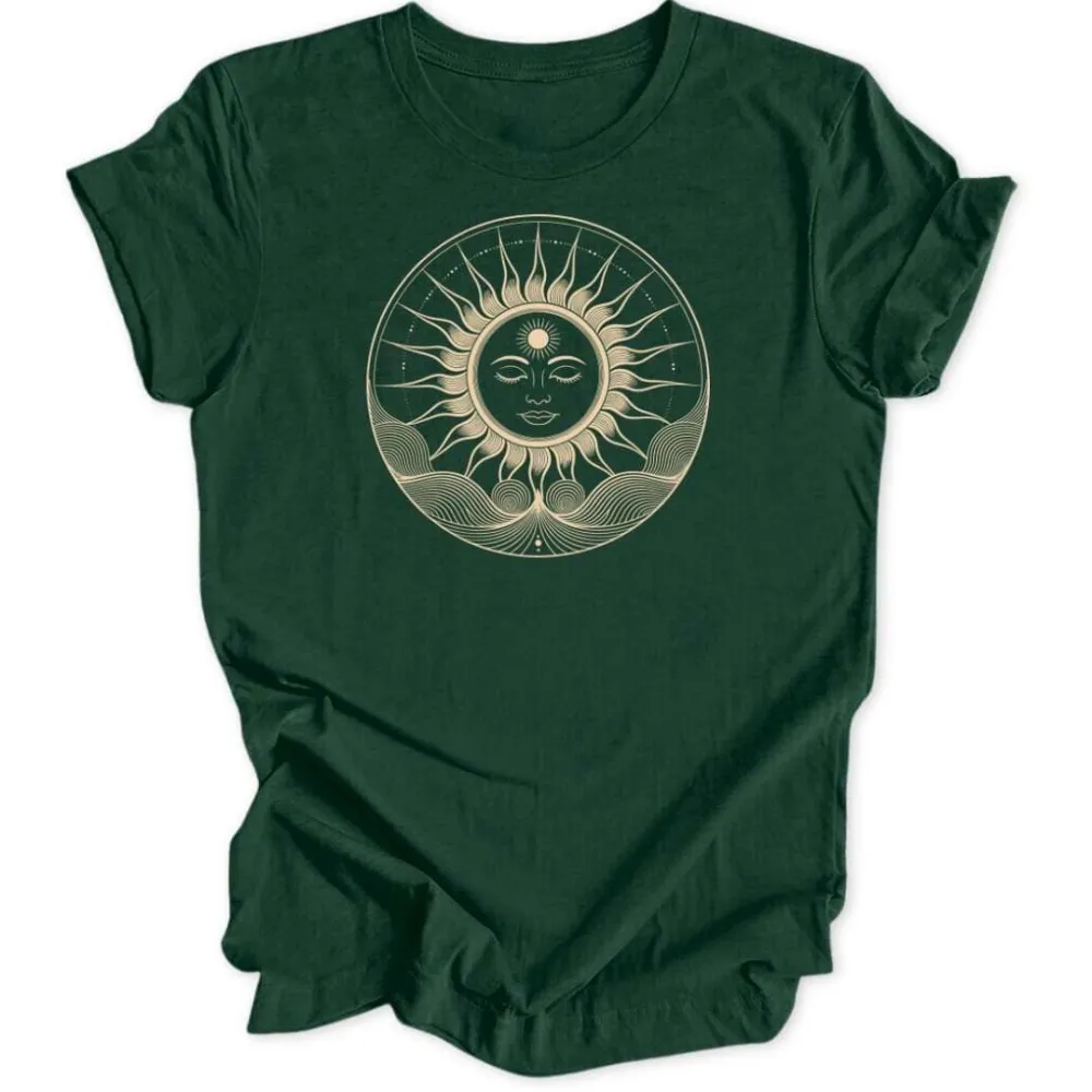 Sacred Sun Mandala Unisex T-Shirt
