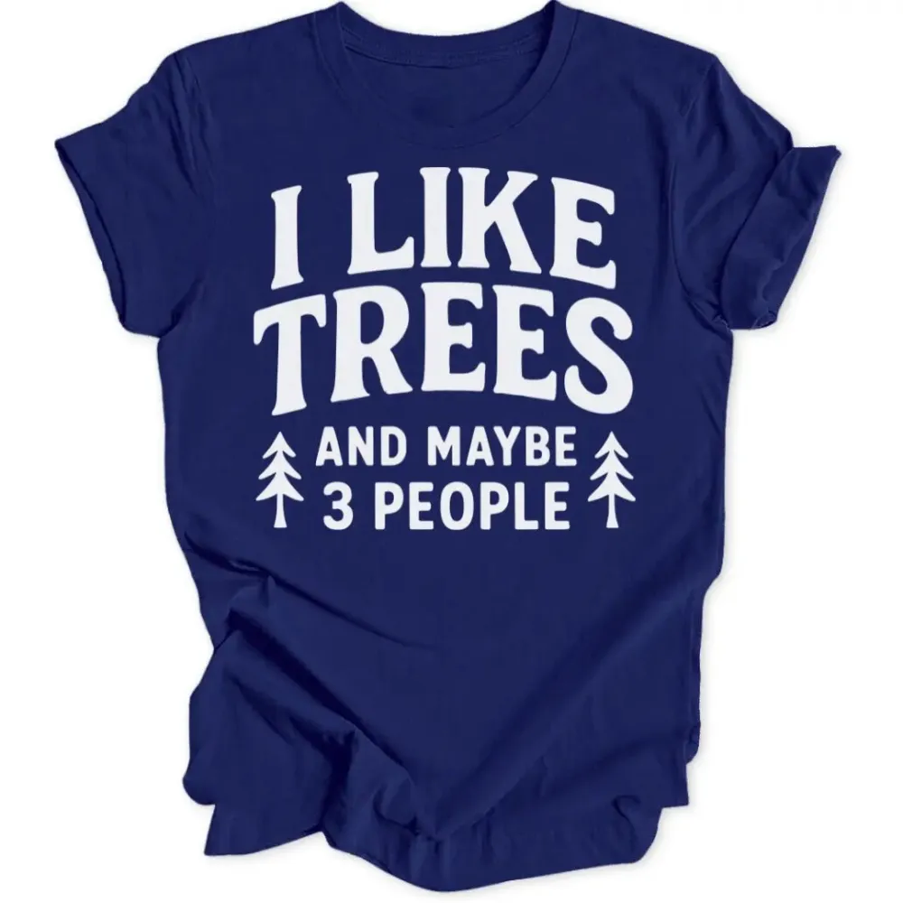 Trees 3 People Unisex T-Shirt