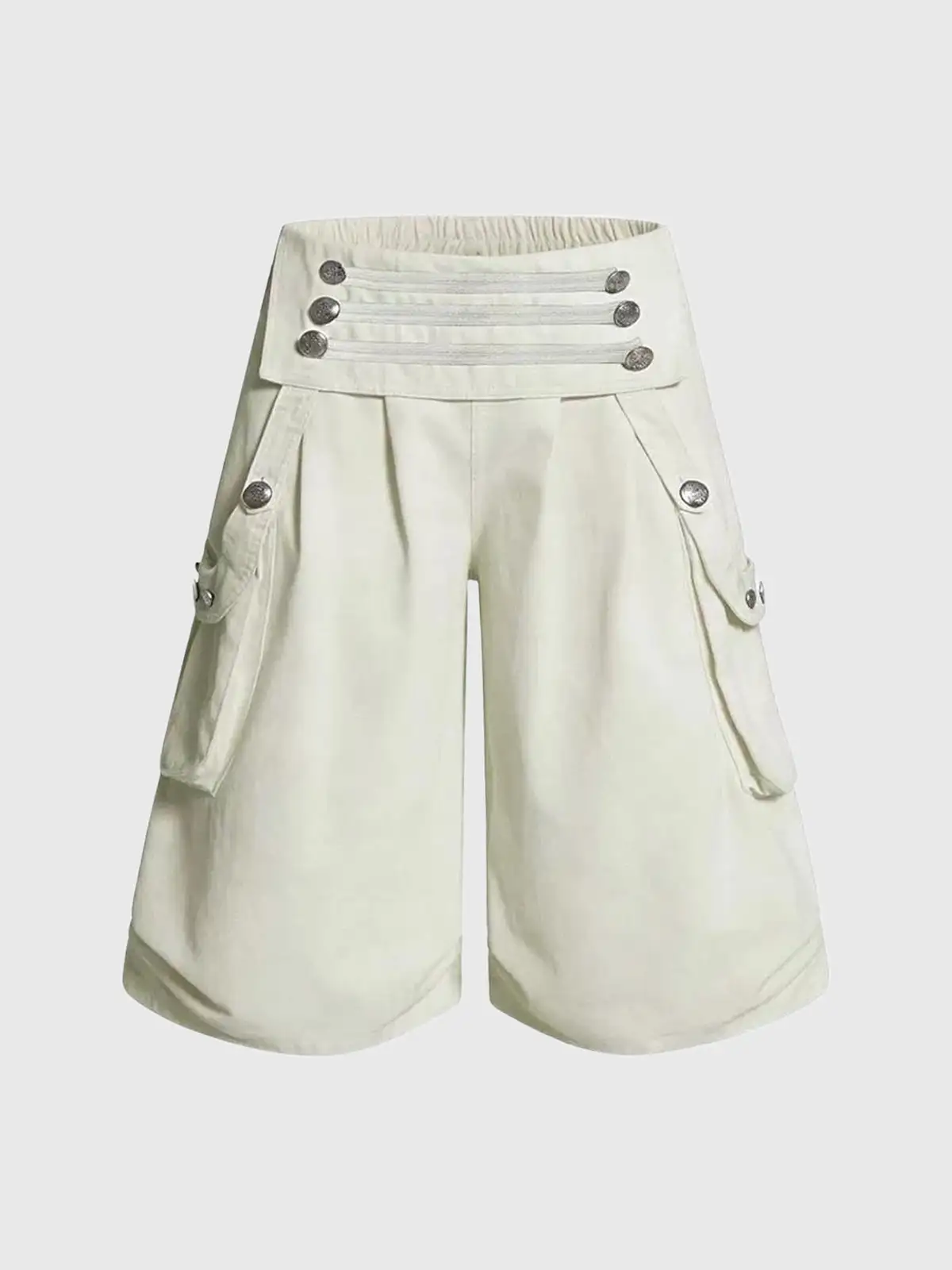 Contemporary Wide-Leg Shorts