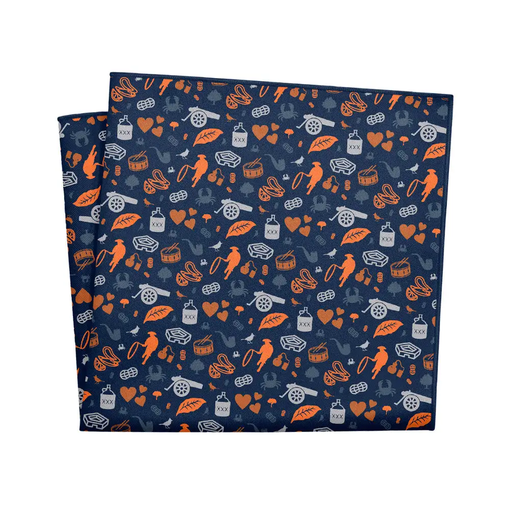 Neat Streamlined Suit Pocket Square