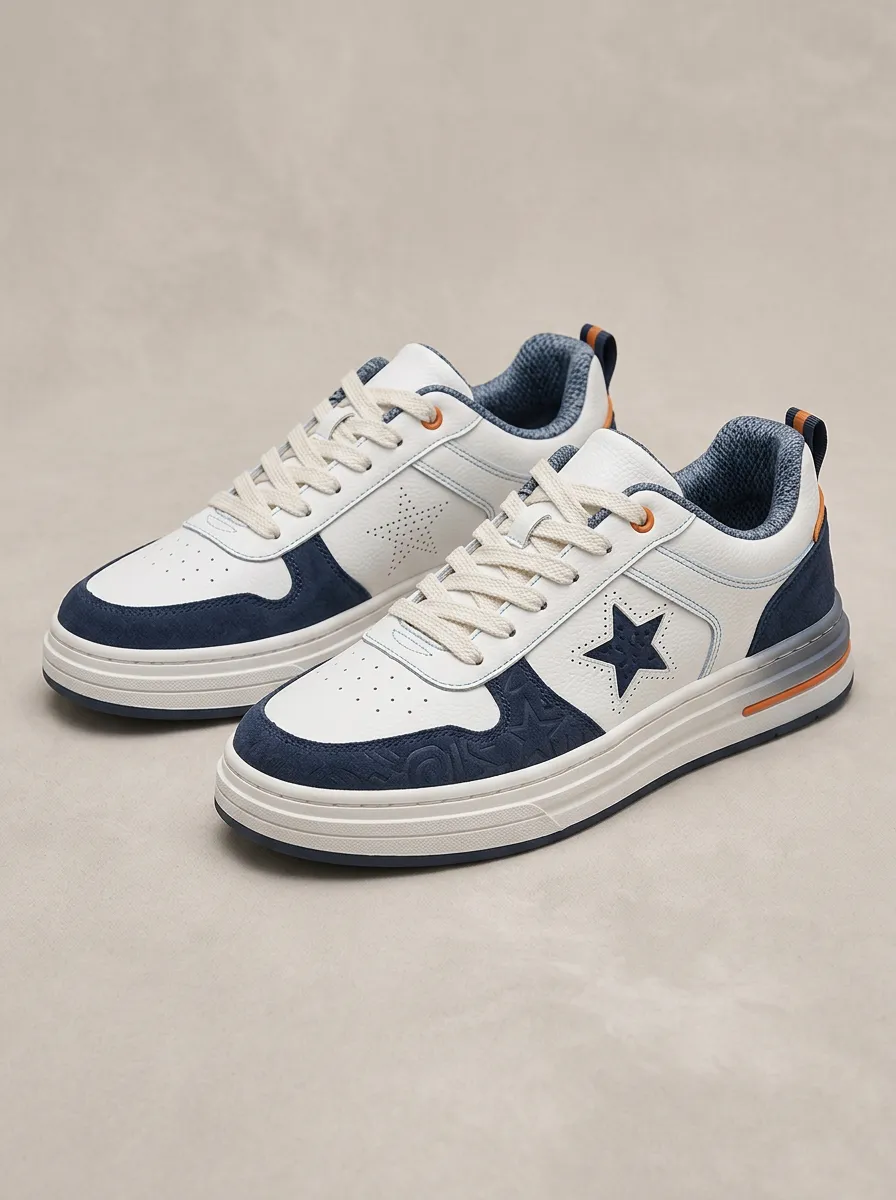 Men's Easygoing Casual Star Pattern Patterned Board Style Skate Shoes