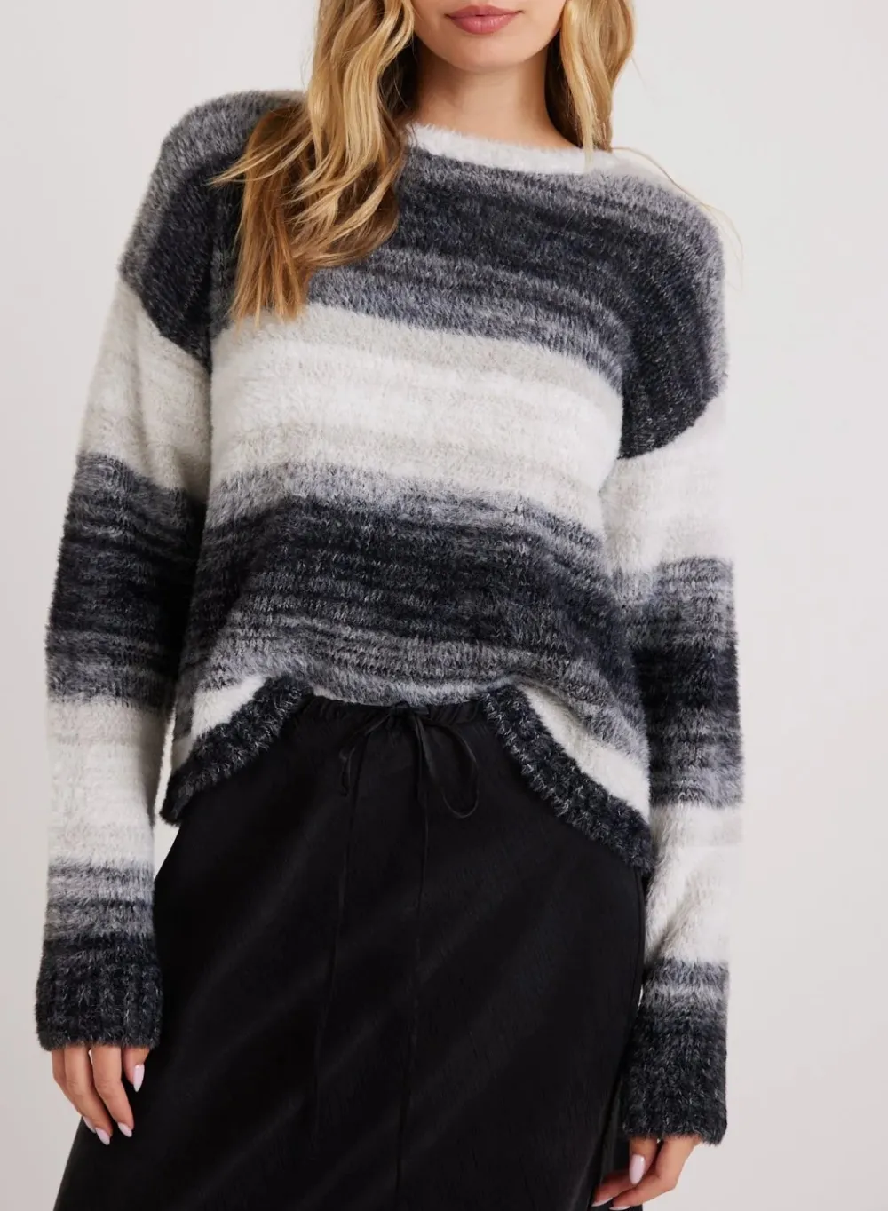 Relaxed Scoop Neck Sweater