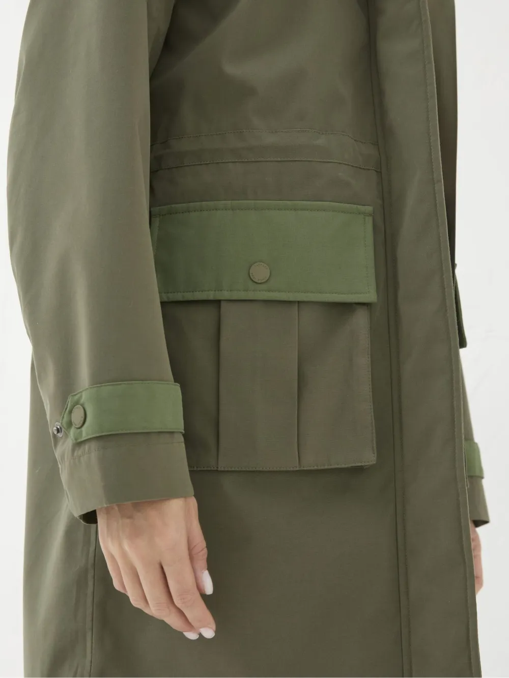 Mira Green Multiway Parka