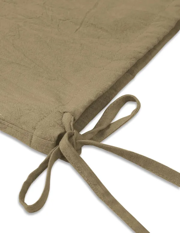 Cotton Linen Look Loose Yoga Pants