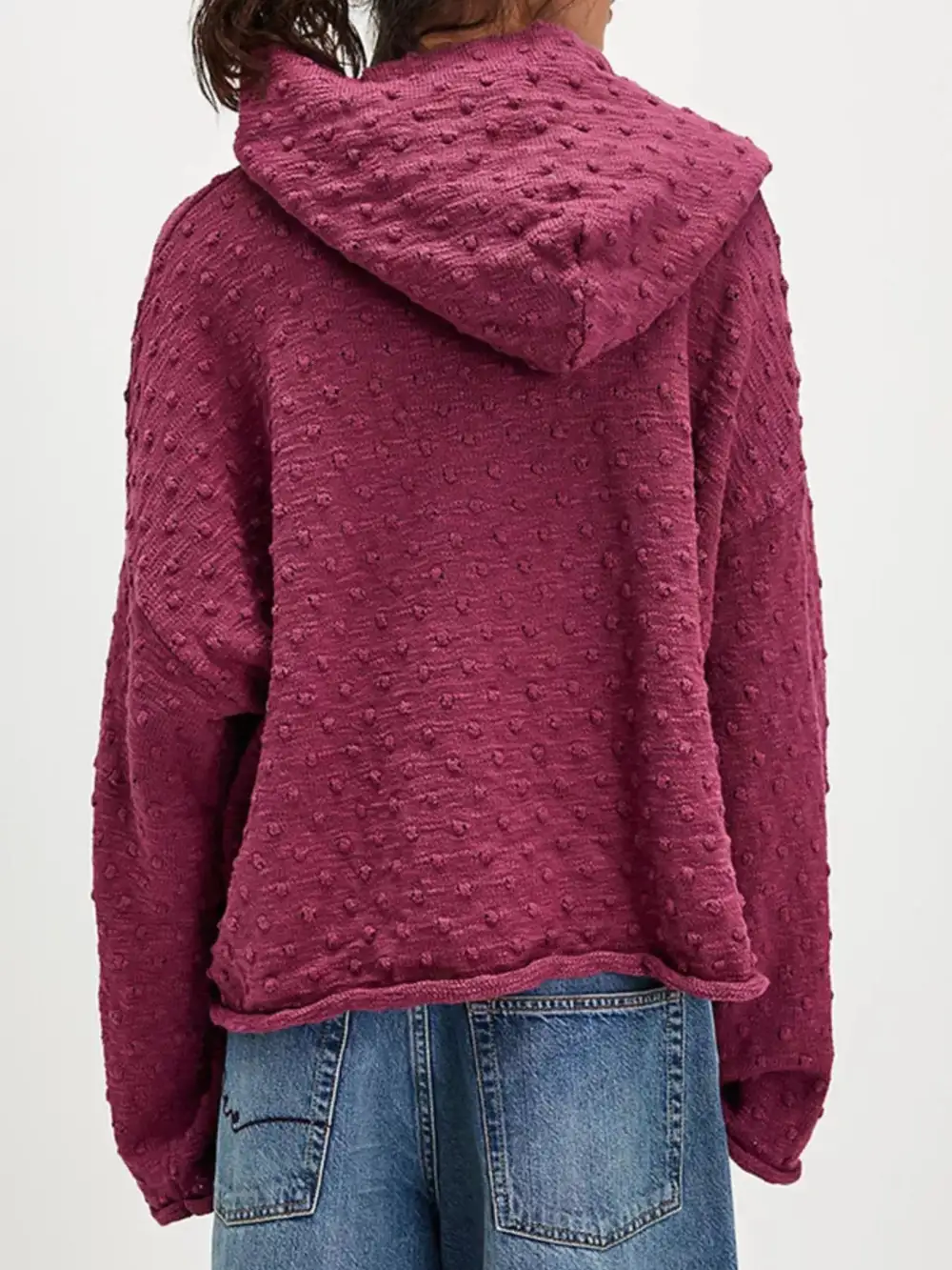 Long Sleeve Textured Sweater