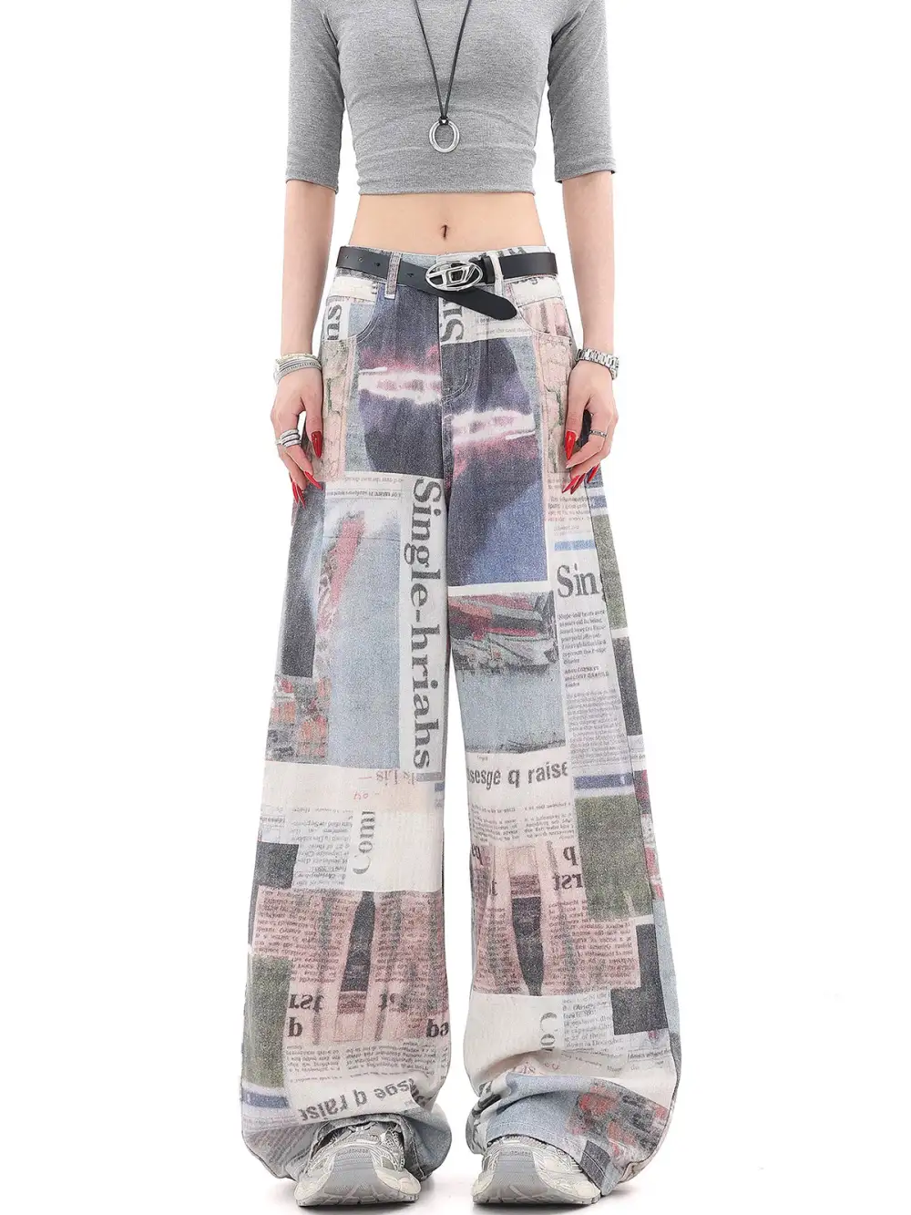 Casual Printed Pants