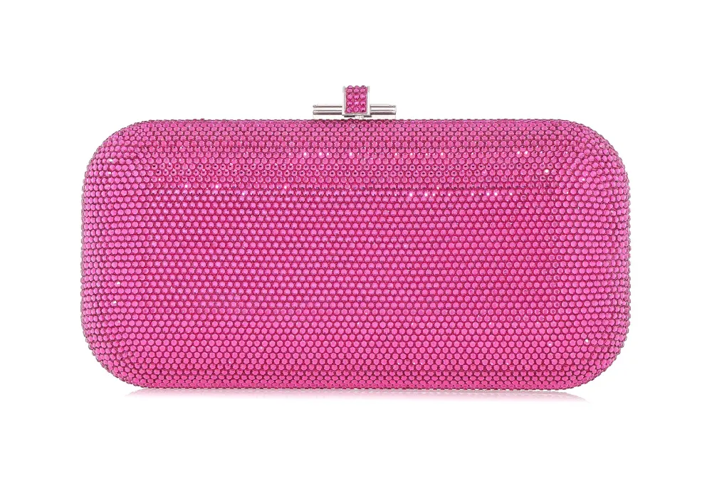 Detailed Long Slide Embellished Clutch