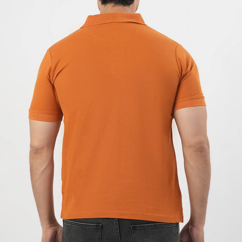 Men's Clean Breathable Polo T-Shirt
