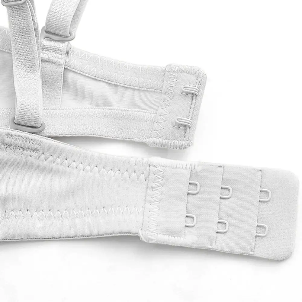 Bra with Clear Adjustable Straps