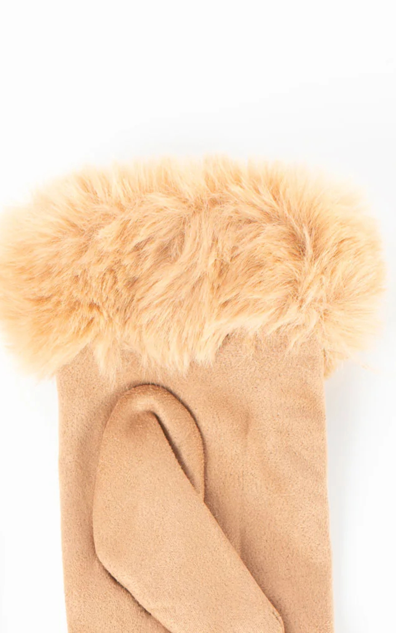 Seamless Plush Gloves For Women