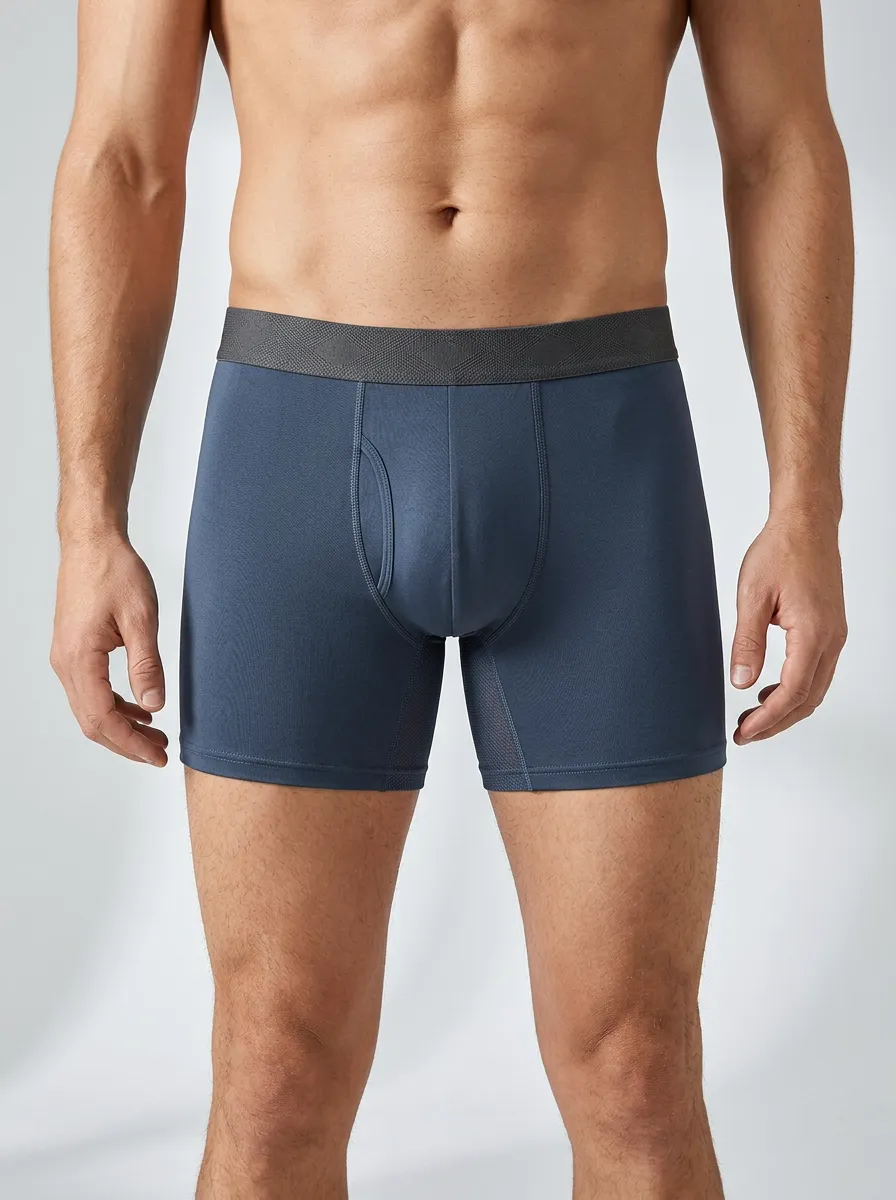 Dynamic Mesh Clean Look Men's Boxer Briefs