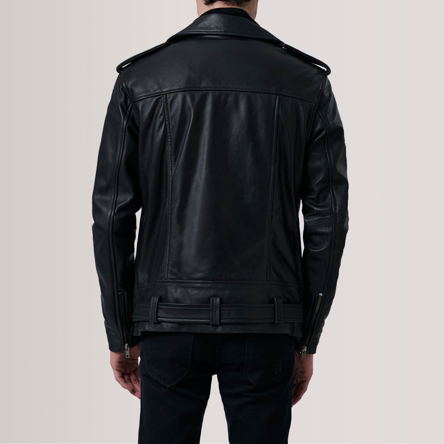 Men's Refined Leather Jacket