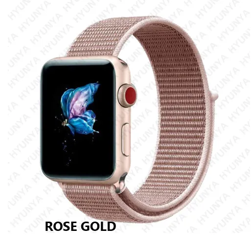 Woven Nylon Strap For Apple Watch   38/40/41 MM     42/44/45/49 MM