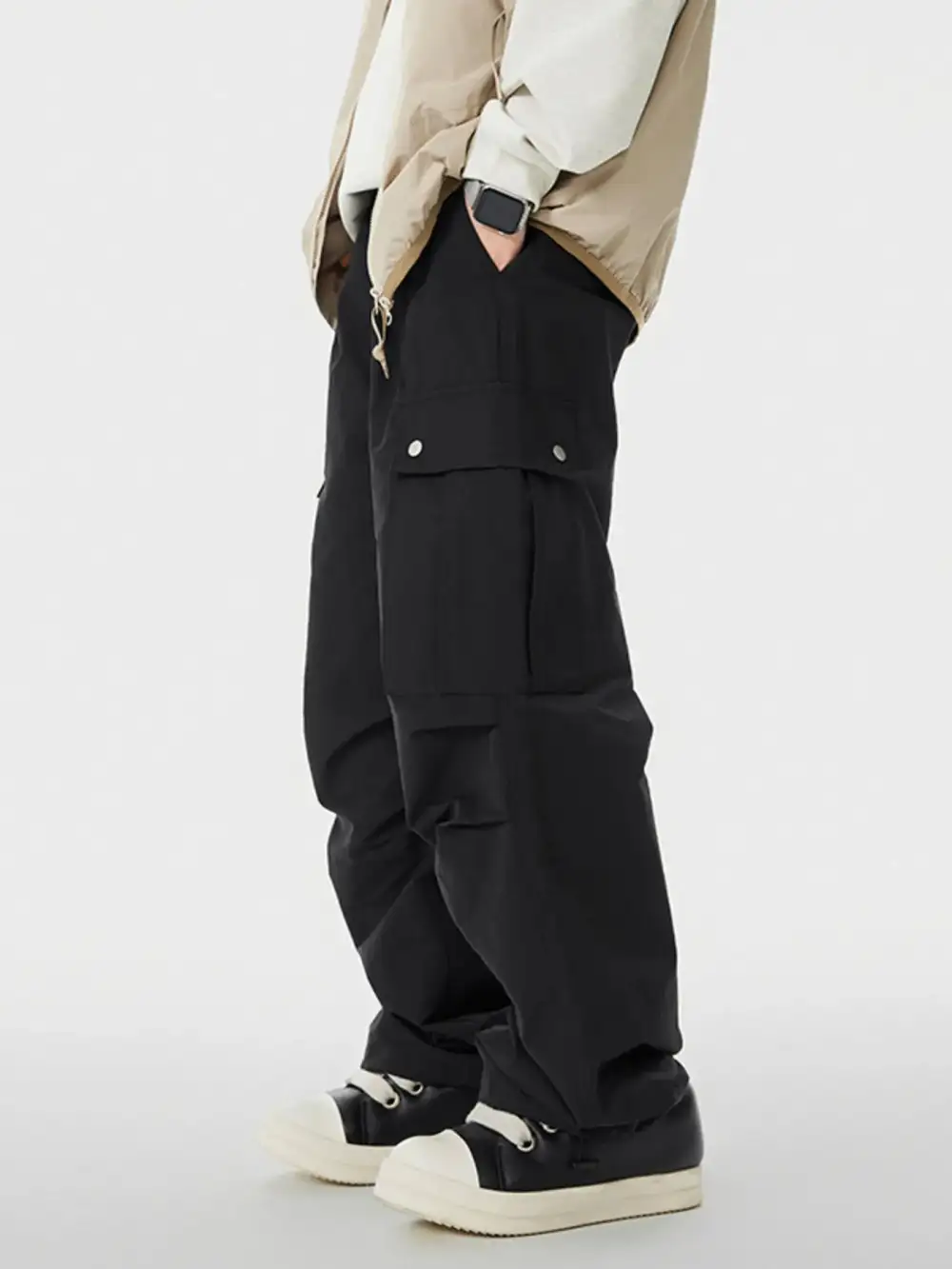 Everyday Wide Leg Cargo Pants