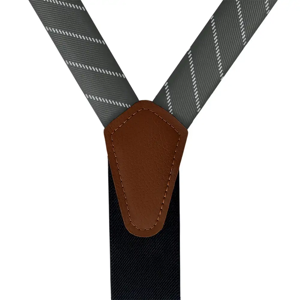 Pin Stripe Pattern Suspenders