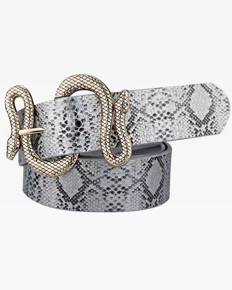 Snake Buckle Women's Belt