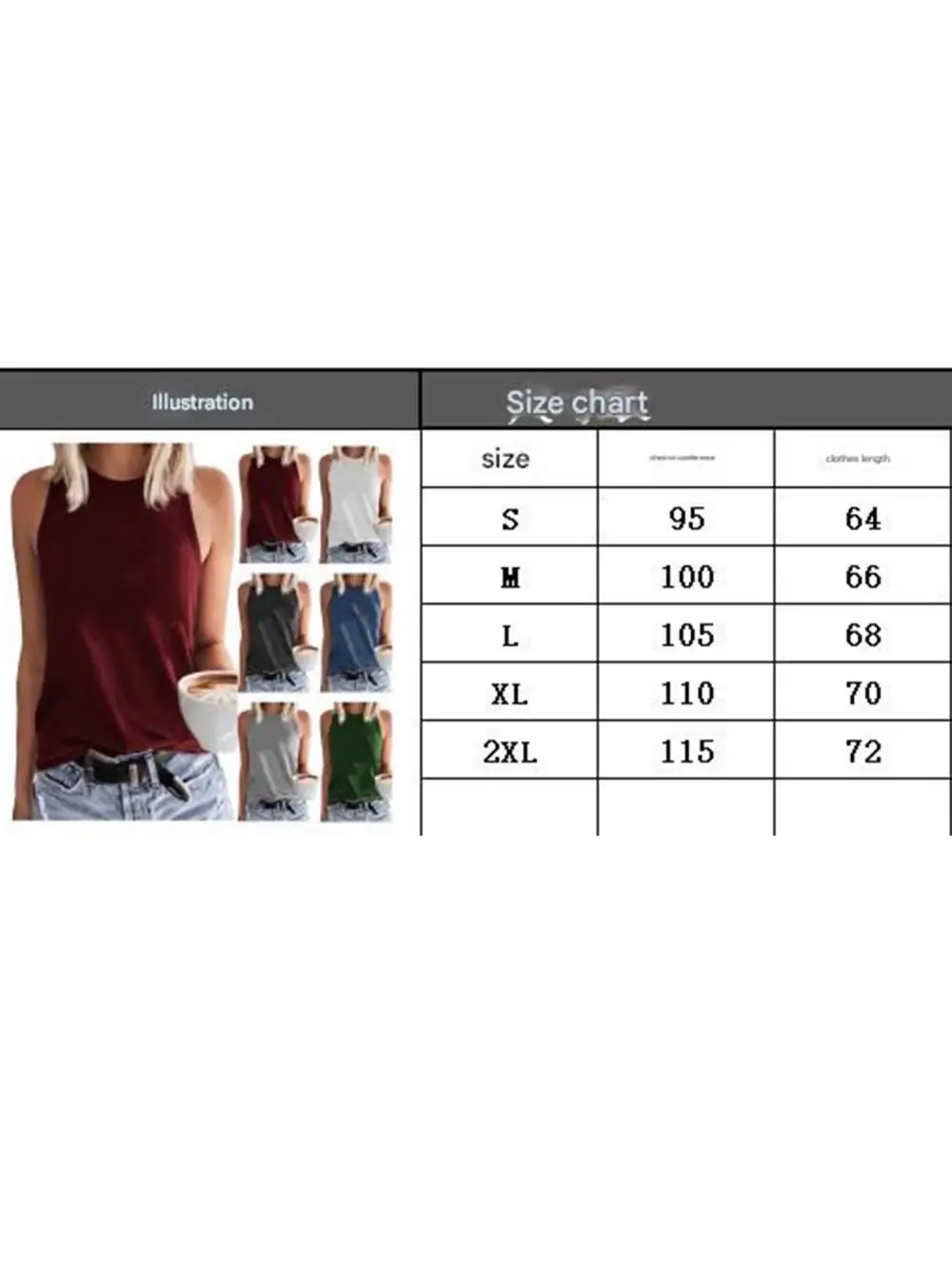 Sleeveless V-Neck Tank Top