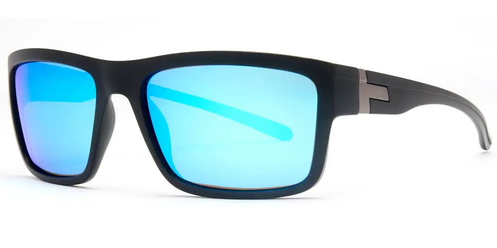 Polarized Plastic Rectangular Sunglasses . MM