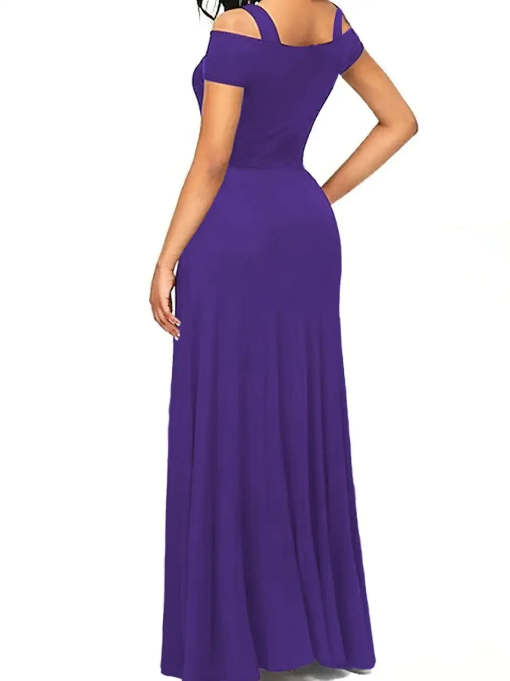 Wearable Cut Slit Maxi Dress