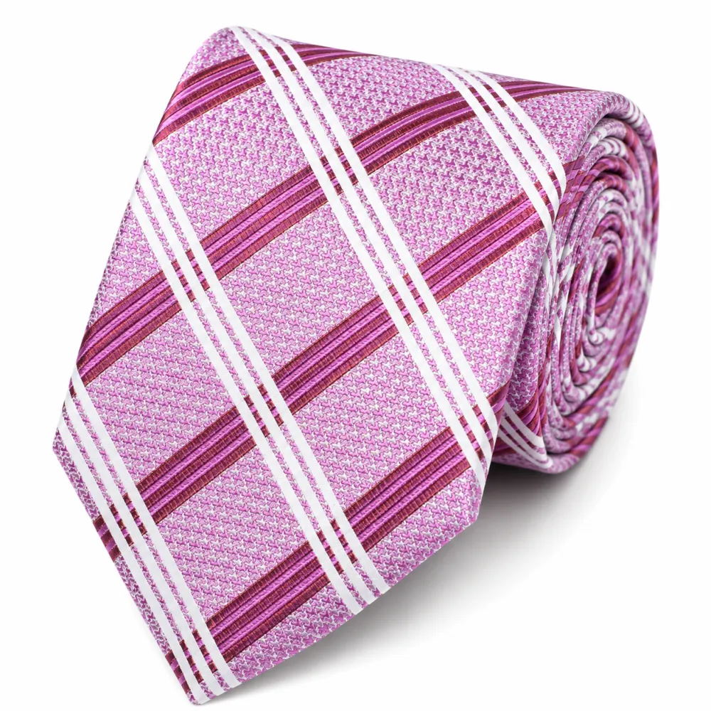 Tailored Silk Plaid Men's Necktie