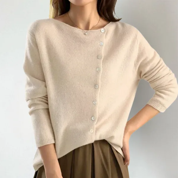 Knit Tailored Cardigan