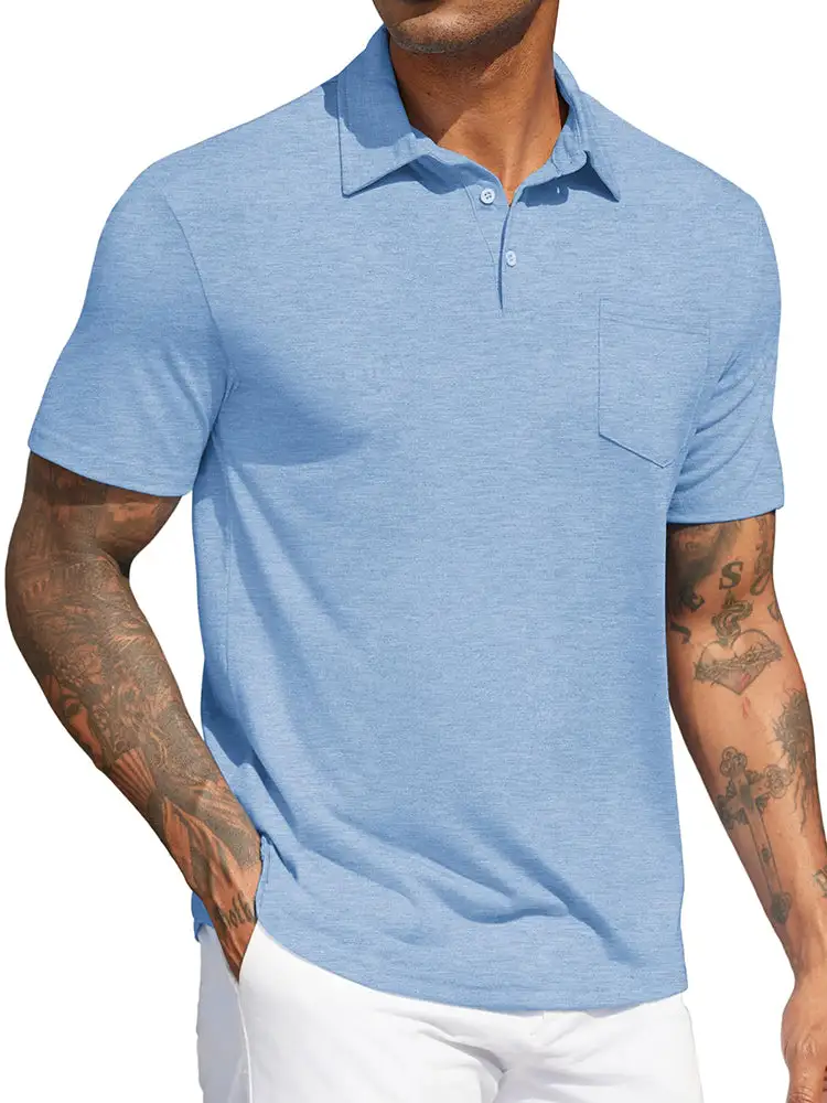 Casual Basic Golf Polo Shirt