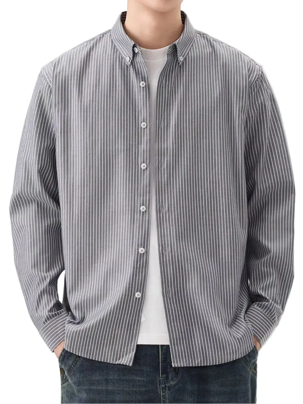 Button Down Striped Shirt