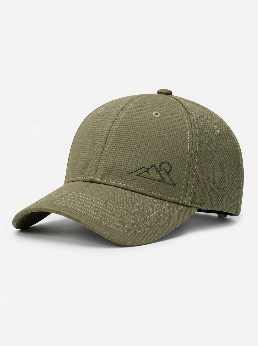 Unisex Equestrian Lover Mountain Sun Printed Cap