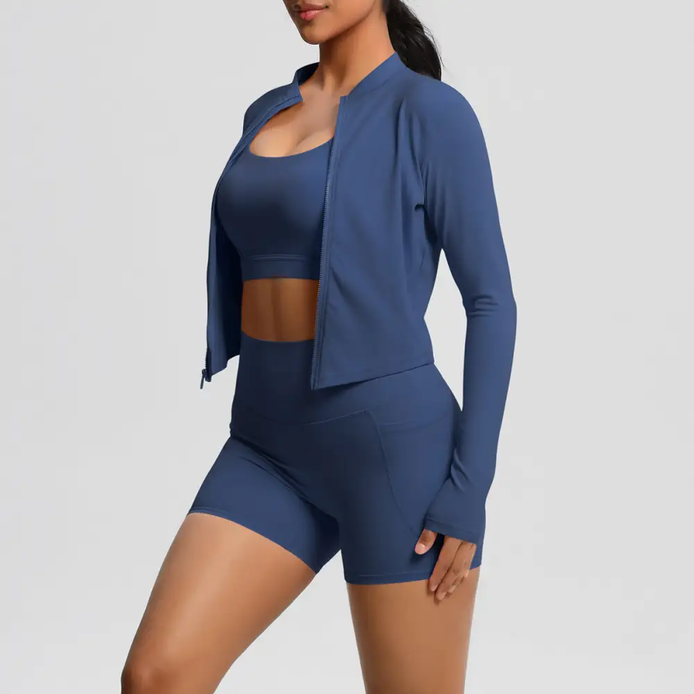 High-Waist Yoga Activewear Active Set