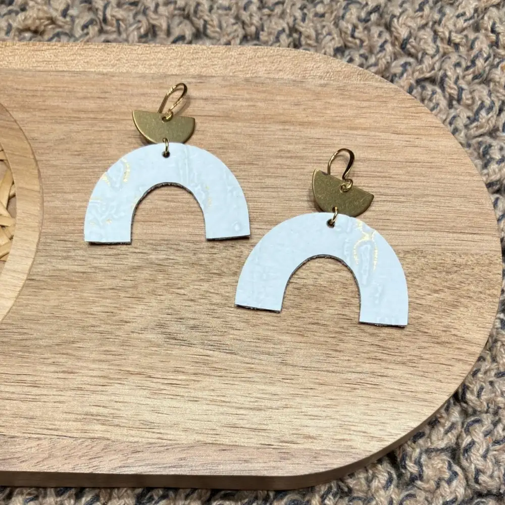 Drop Earrings  Gilded Birch