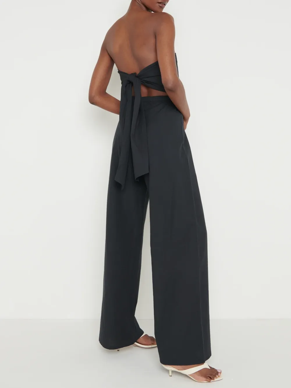 Sleeveless Bandeau Jumpsuit