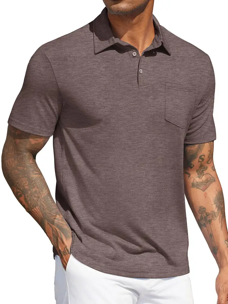 Casual Basic Golf Polo Shirt