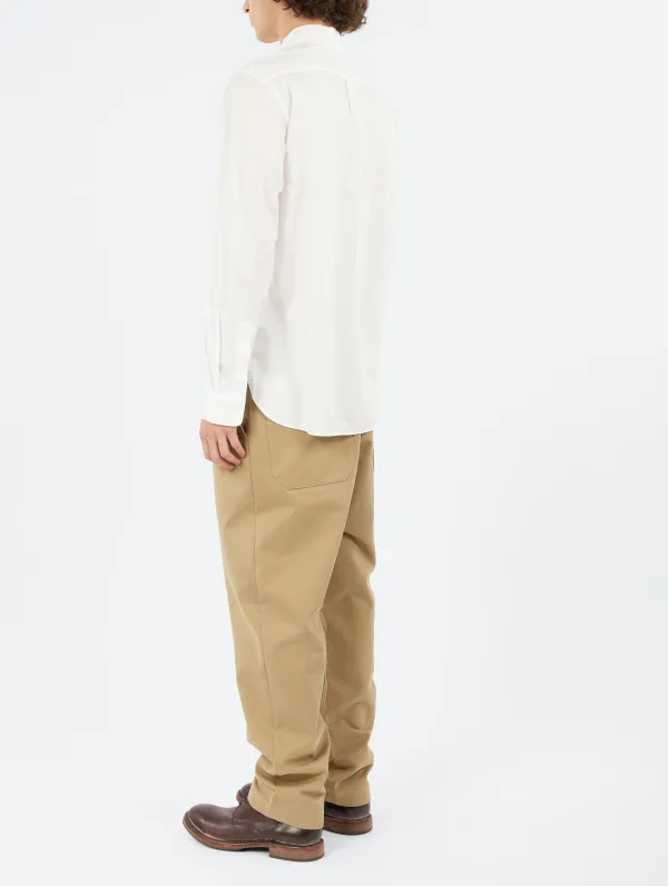 Men's Broadcloth Button Front Shirt