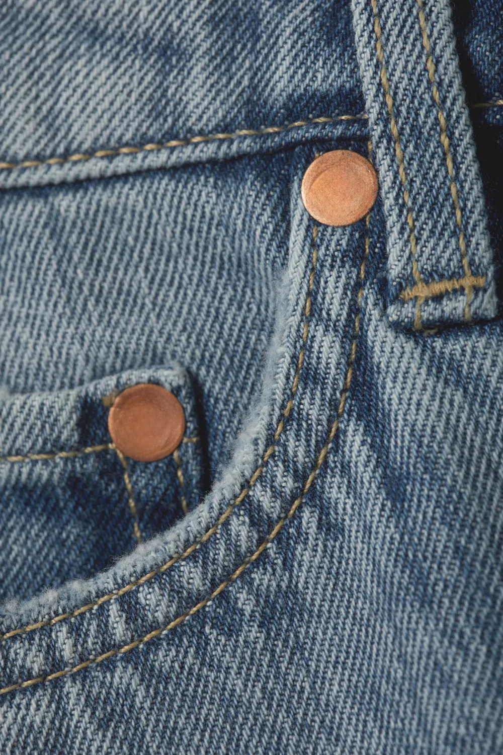 Straight Leg Jeans With Pockets