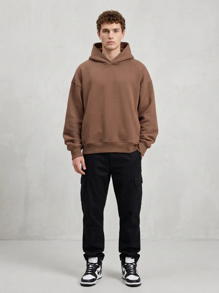 Active Everyday Plain Unisex Casual Hoodie