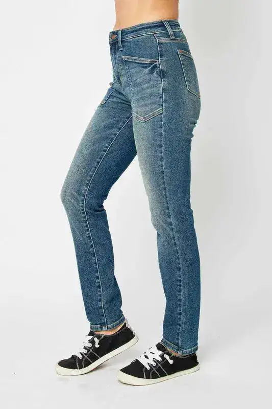 Cotton Stretch Skinny Denim Jeans