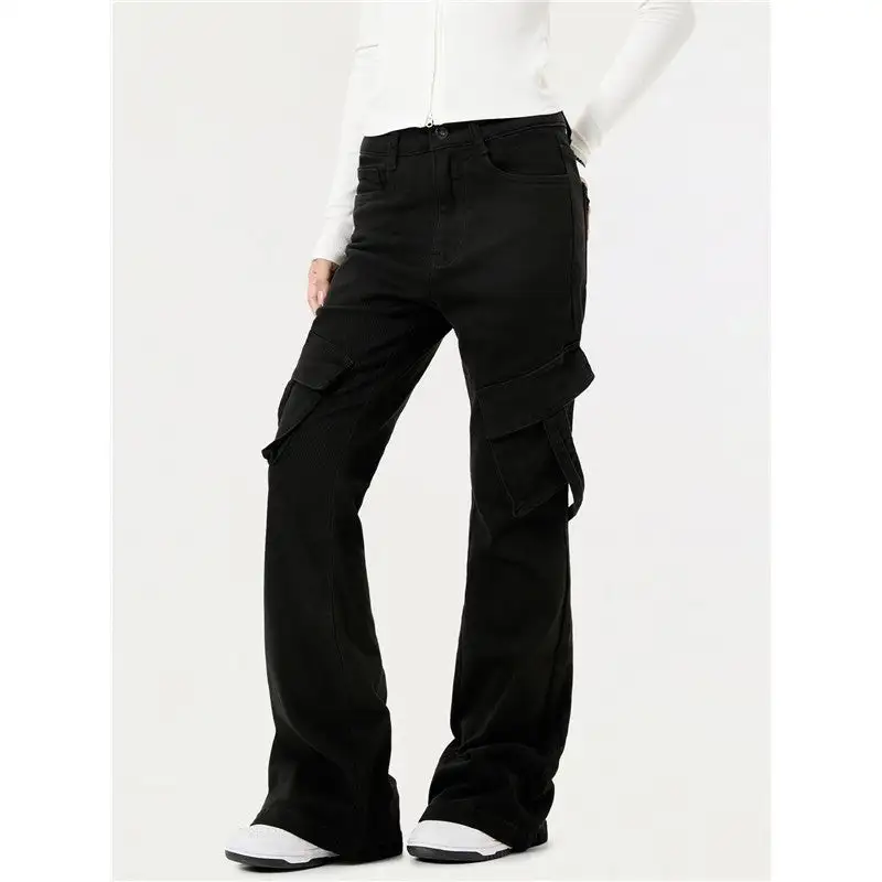 Dark Vintage Micro Baggy Cargo Pants