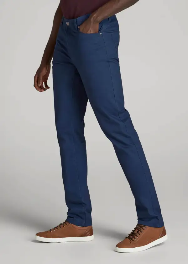 Men's Classic Slim Fit Cotton Stretch Pants