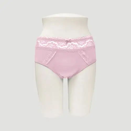 Lace Waist Cotton Panty