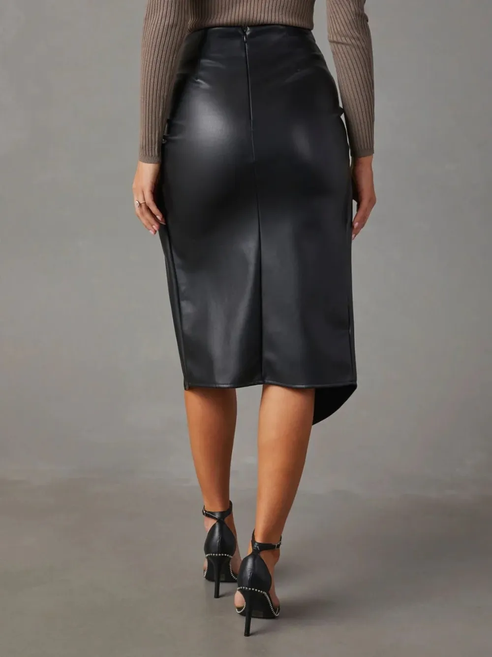 High Waist Casual Skirt