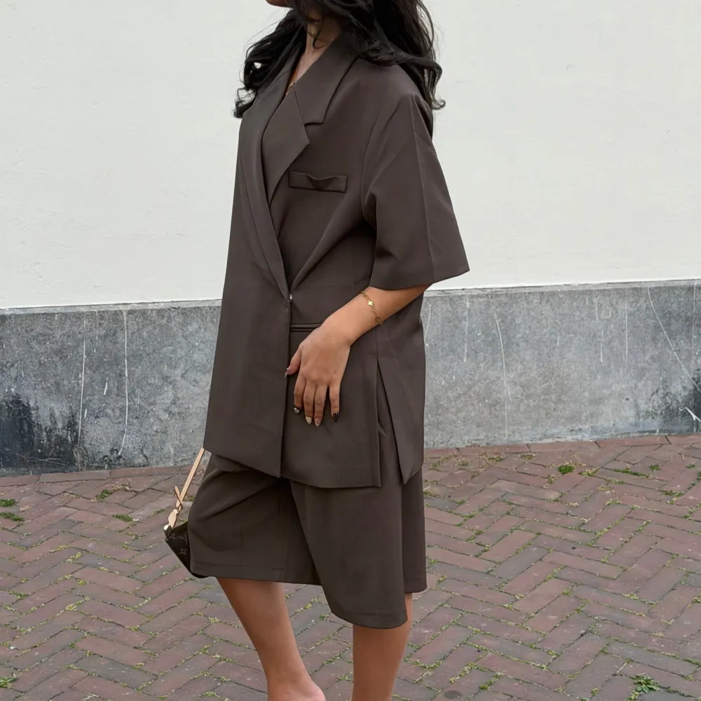 Short Sleeve Summer Blazer