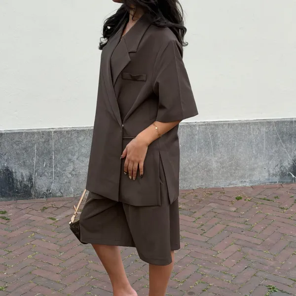 Short Sleeve Summer Blazer