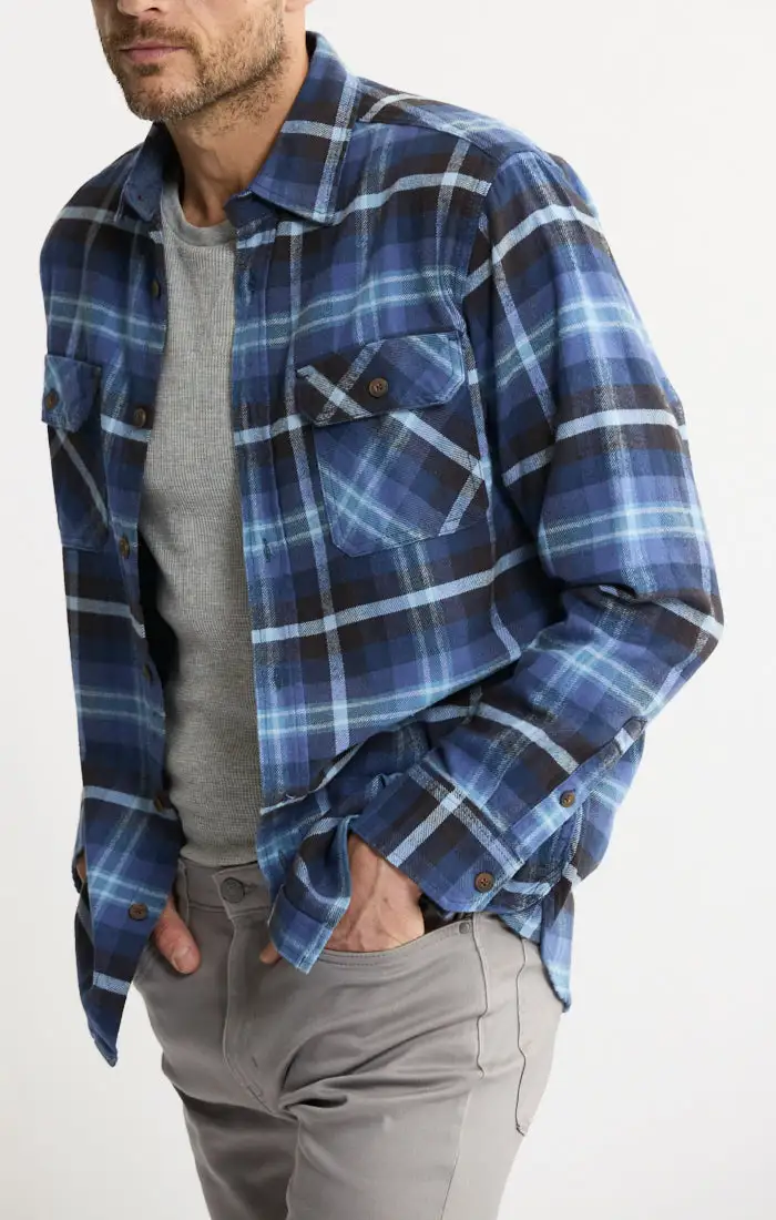 Brawny Flannel & Thermal Two-Piece